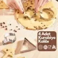 Homenıva Gamer Kurabiye Seti – Yuvarlak Üçgen Şemsiye Yıldız Kurabiye Kalıbı