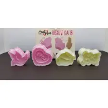 Cook Love 4lü Bisküvi Kalıbı