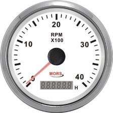 Mors Devir Göstergesi 4000 Rpm Beyaz