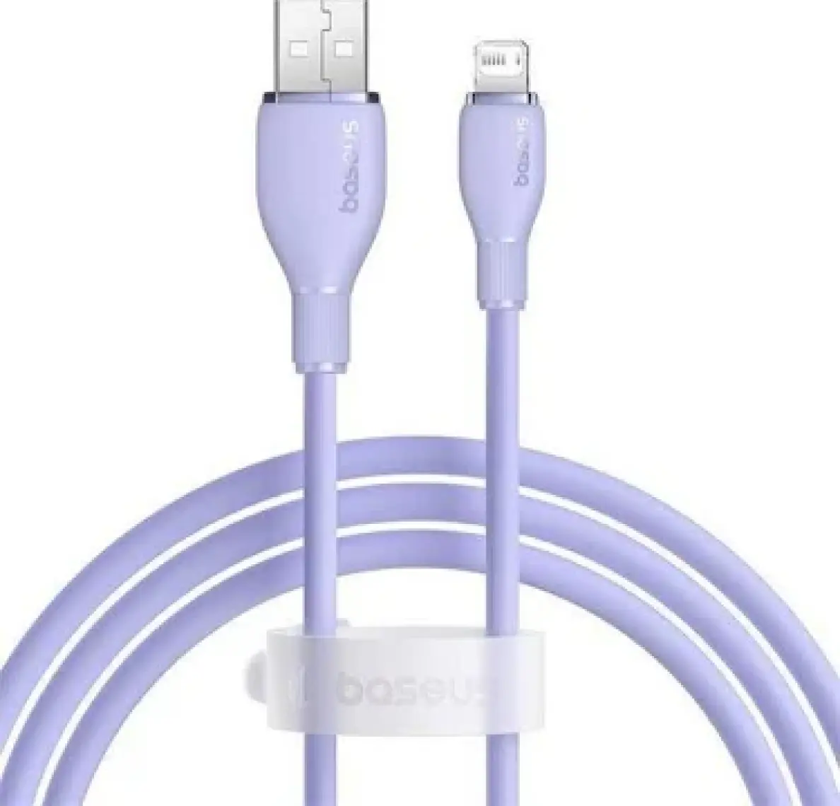 Baseus Pudding Usb-A Light 2.4A Kablo 1.2m Mor (P10355700511-00)