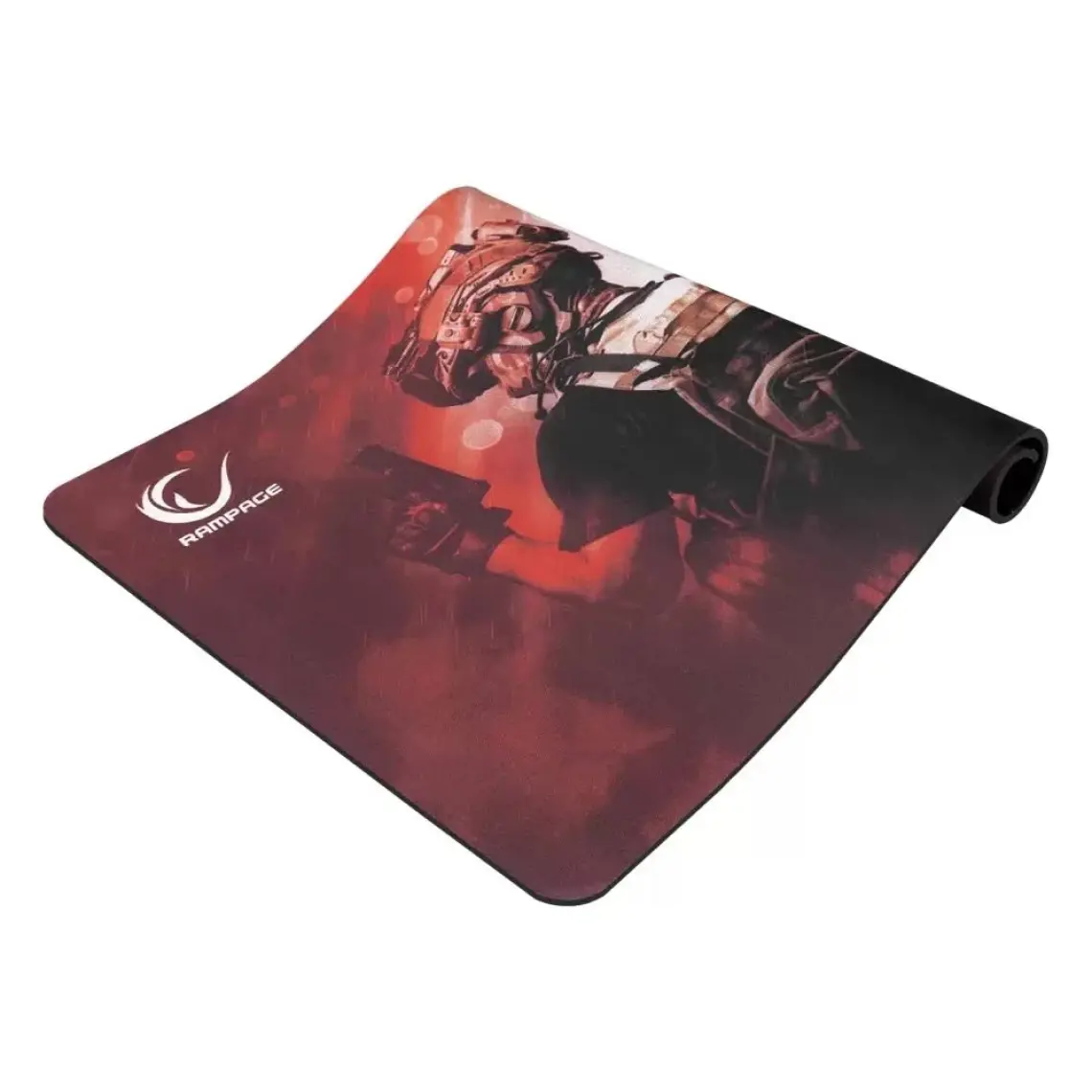 Rampage KM-404 Argentı Rainbow Aydınlatmalı Gaming Q Klavye + Kulaklık + Mouse +