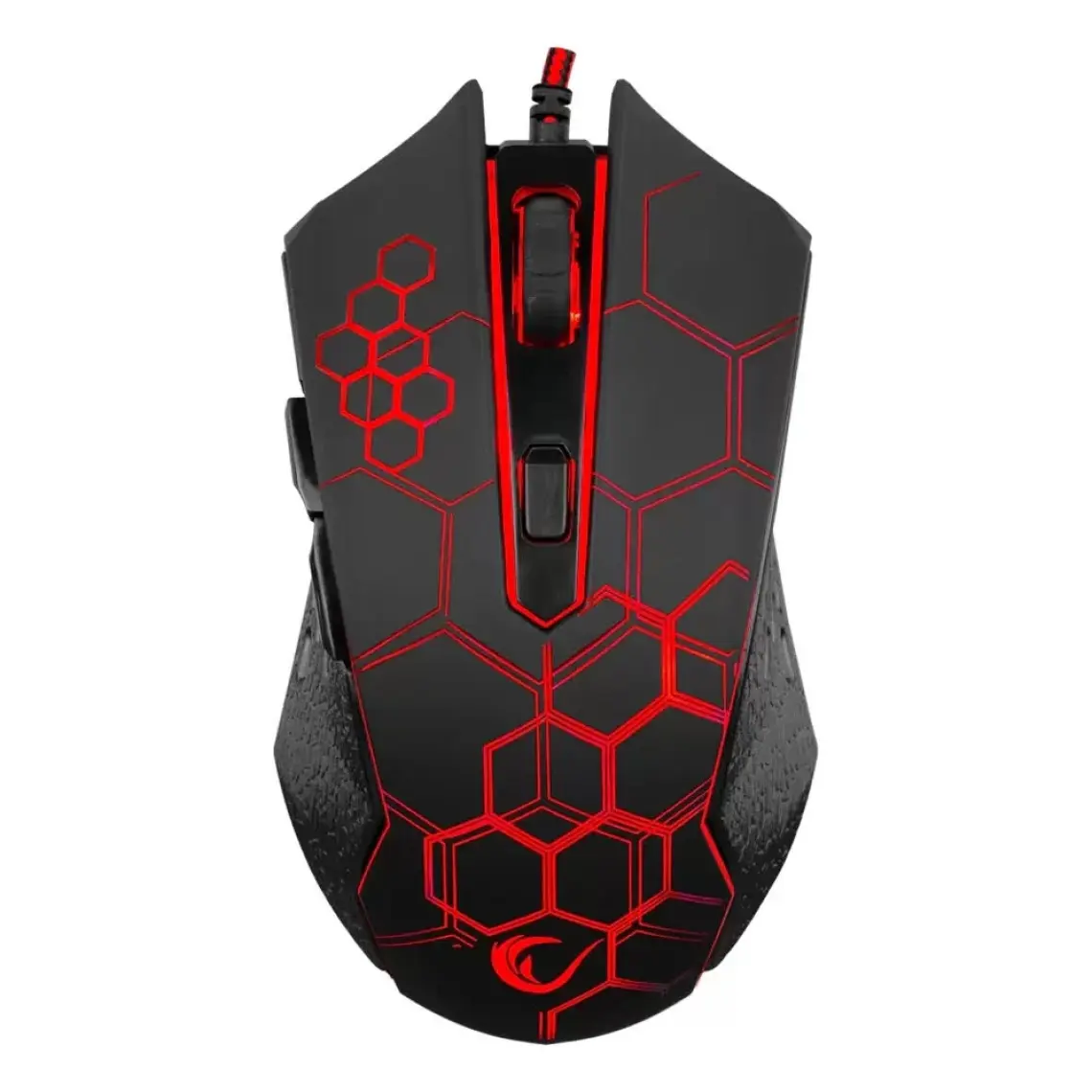 Rampage KM-404 Argentı Rainbow Aydınlatmalı Gaming Q Klavye + Kulaklık + Mouse +