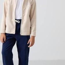 Tommy Life Lacivert Kalın Yumuşak Dokulu Standart Fit Nakışlı Polar Erkek Çocuk Eşofman Alt - 11220