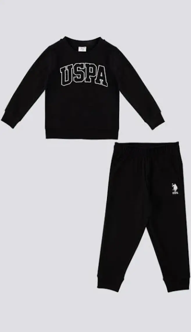 U.S. Polo Assn. Siyah Lacivert Eşofman Takımı