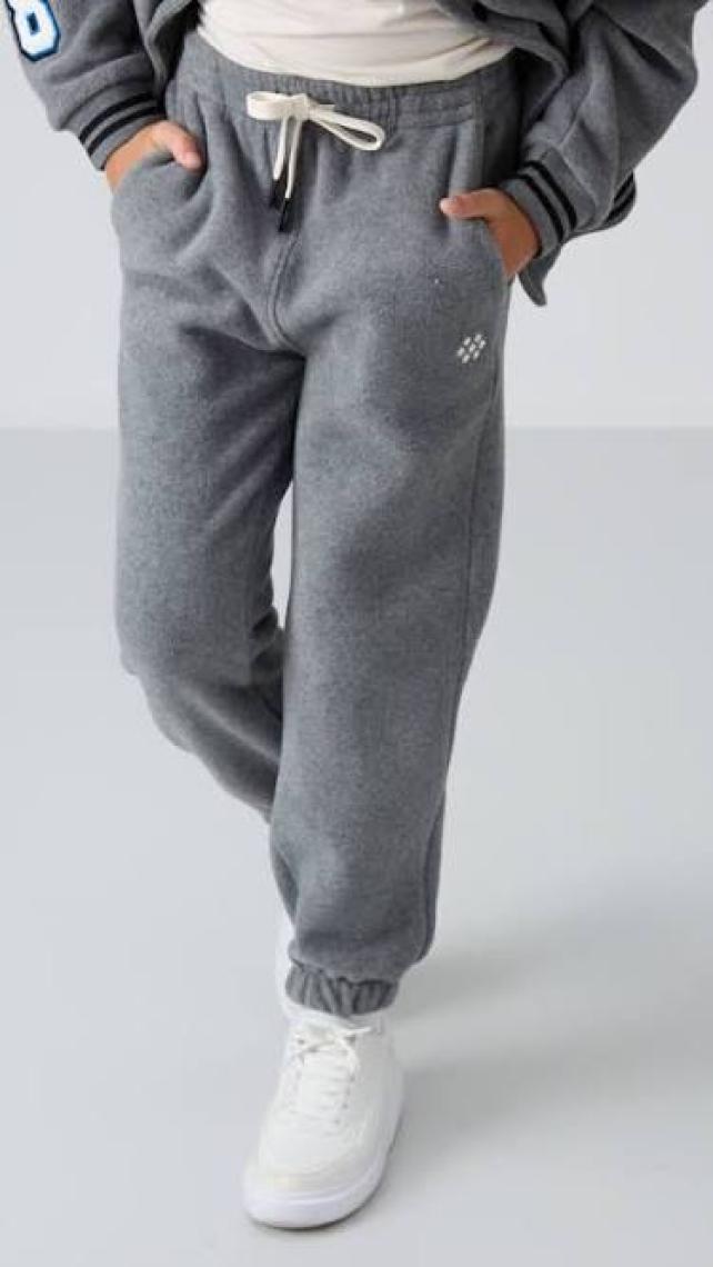 Tommy Life Haki Kalın Yumuşak Dokulu Standart Fit Nakışlı Polar Erkek Çocuk Eşofman Alt - 11220