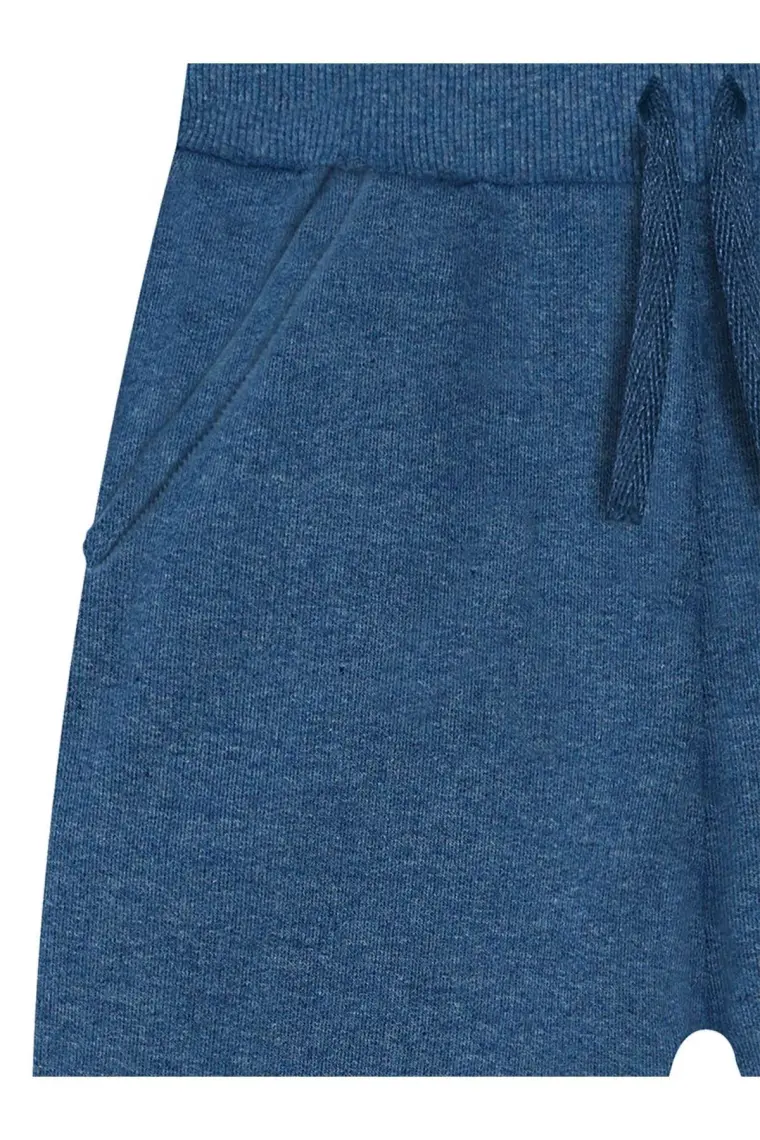 Denokids Basic Unisex Indigo Eşofman Altı