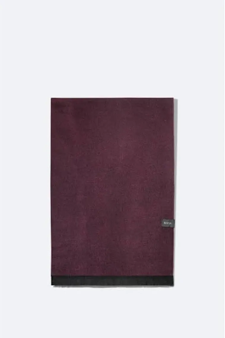 AVVA Erkek Bordo Viskon Karışımlı Püsküllü Şal B009401