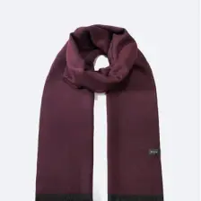 AVVA Erkek Bordo Viskon Karışımlı Püsküllü Şal B009401