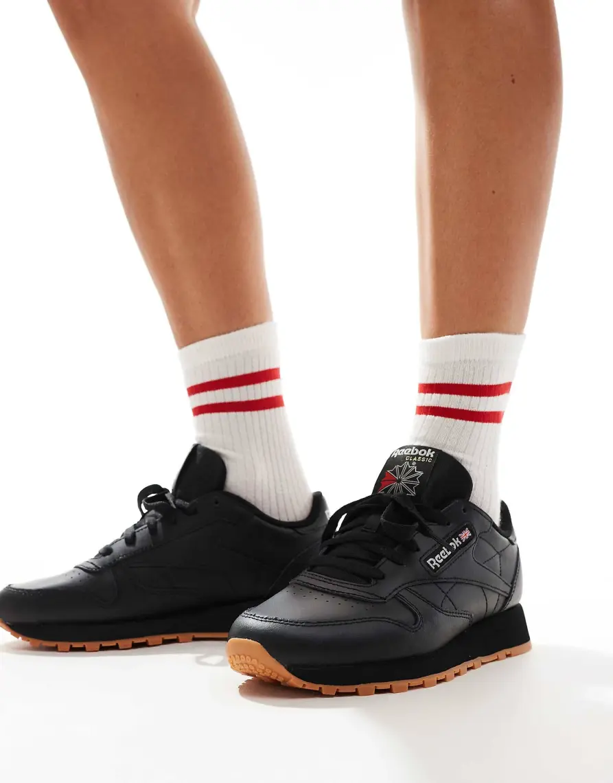 Reebok Classıc Leather 100008493 Unisex Spor Ayakkabı - Siyah