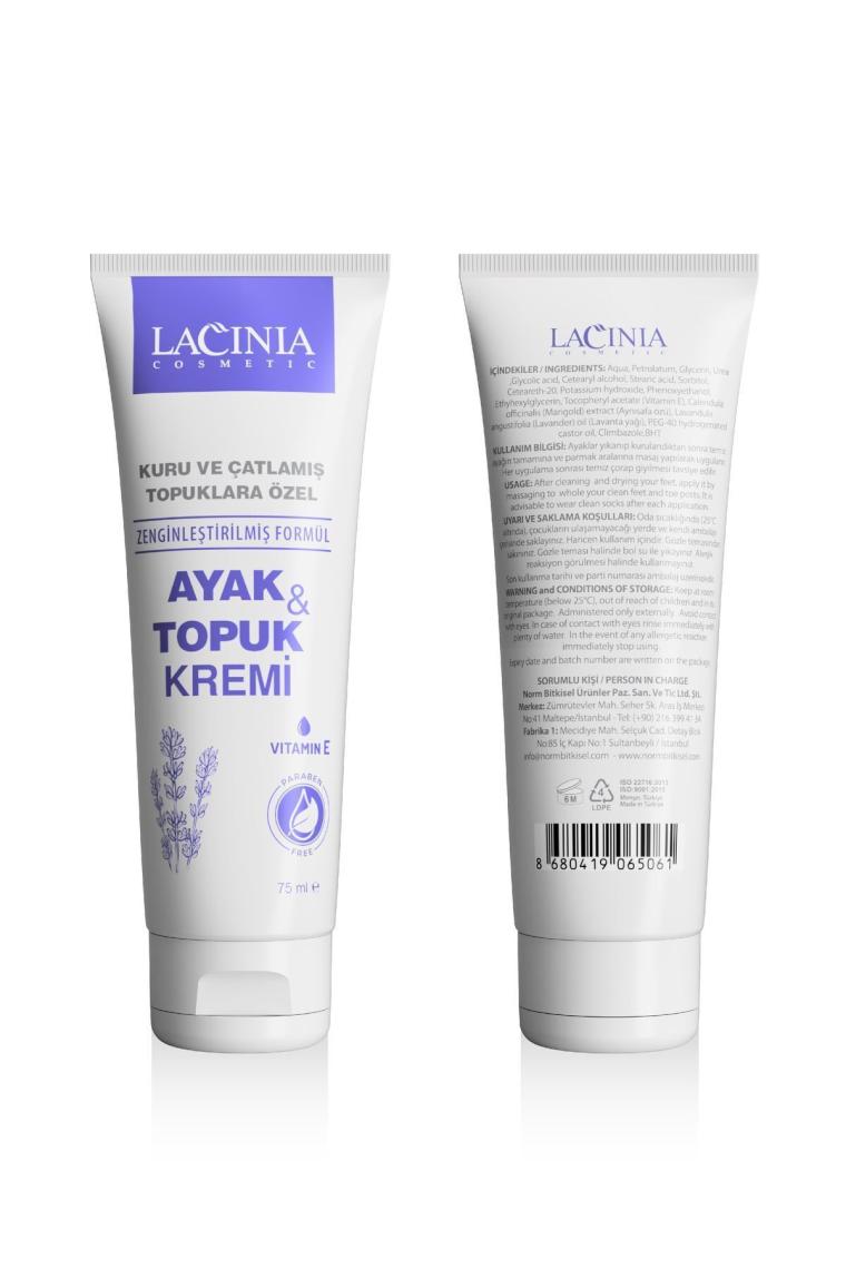 Ayak Ve Topuk Kremi 75 ml