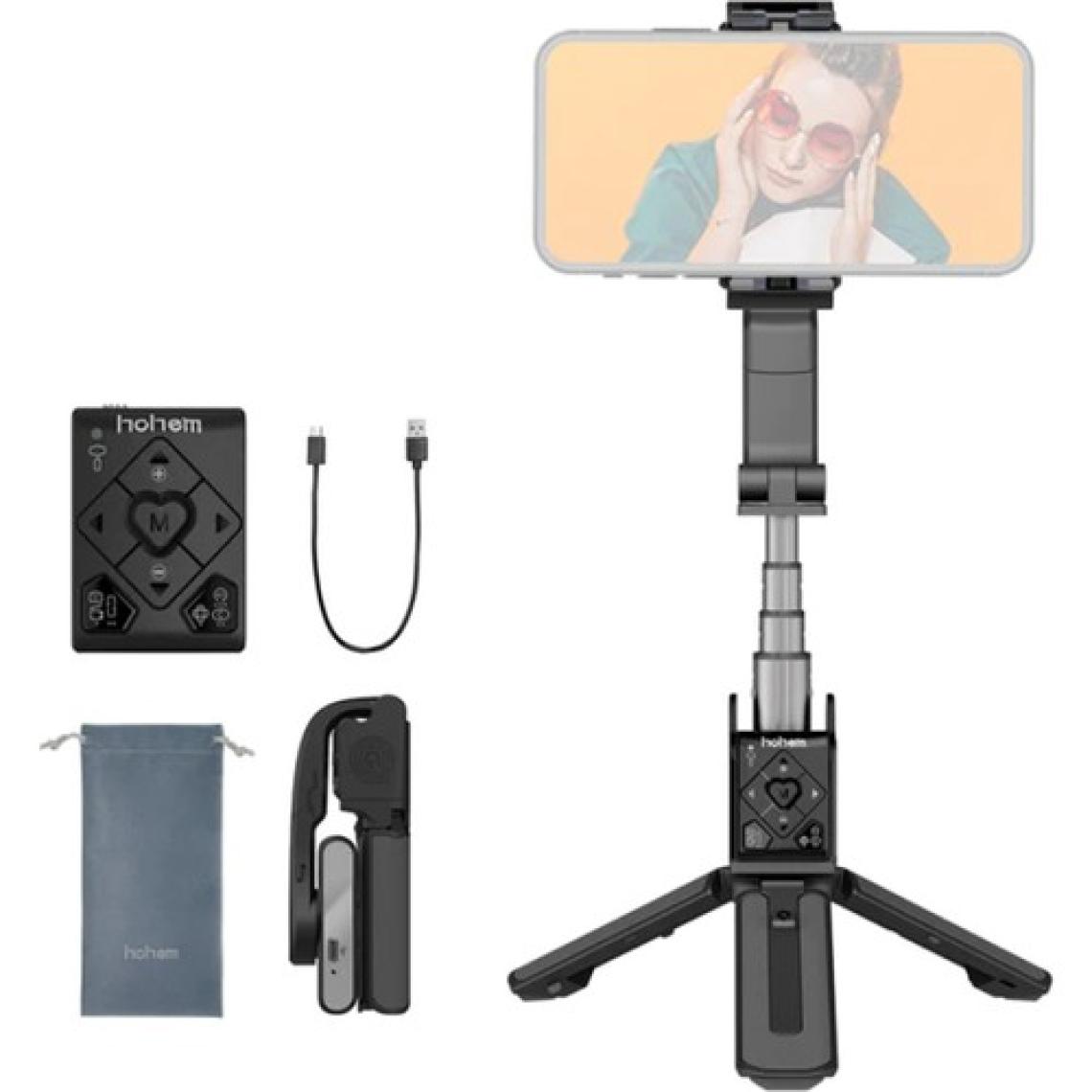 Hohem Isteady Q Cep Telefonları Için Uzatılabilir Çubuklu Stabilizer Gimbal