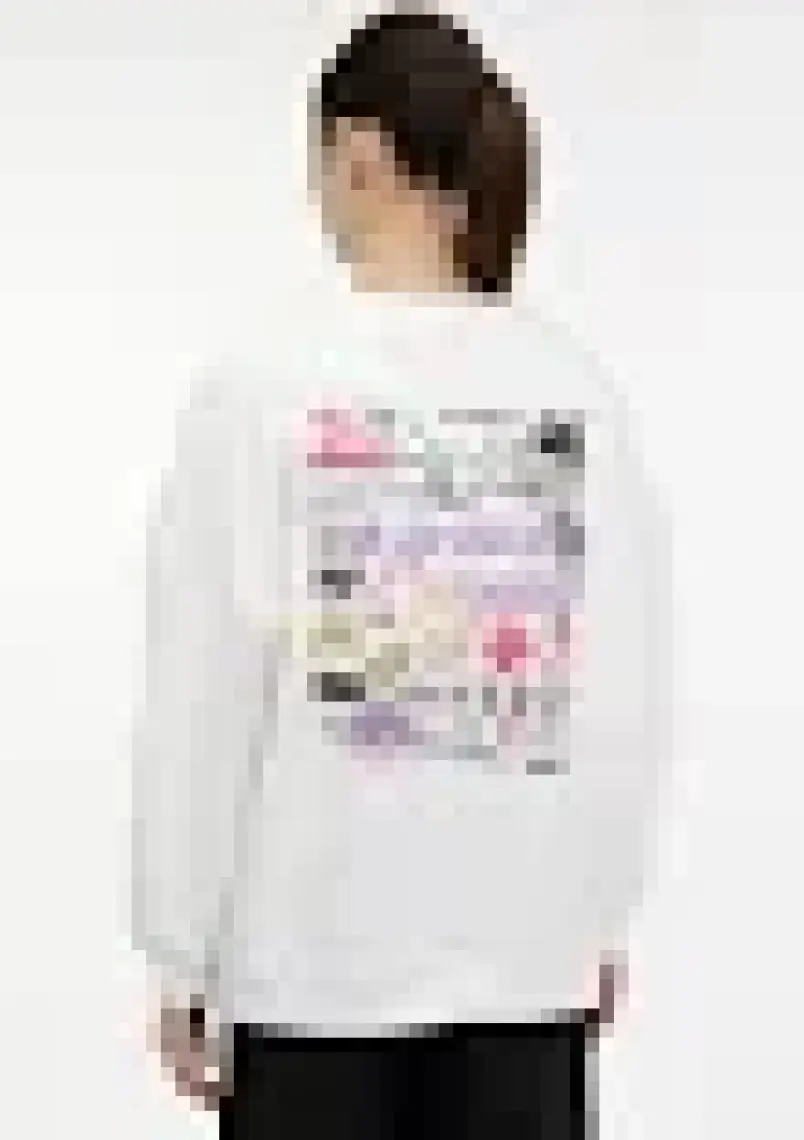 Lumberjack Wl Tına-B 16ES213 3pr Ekru Kadın Sweatshirt