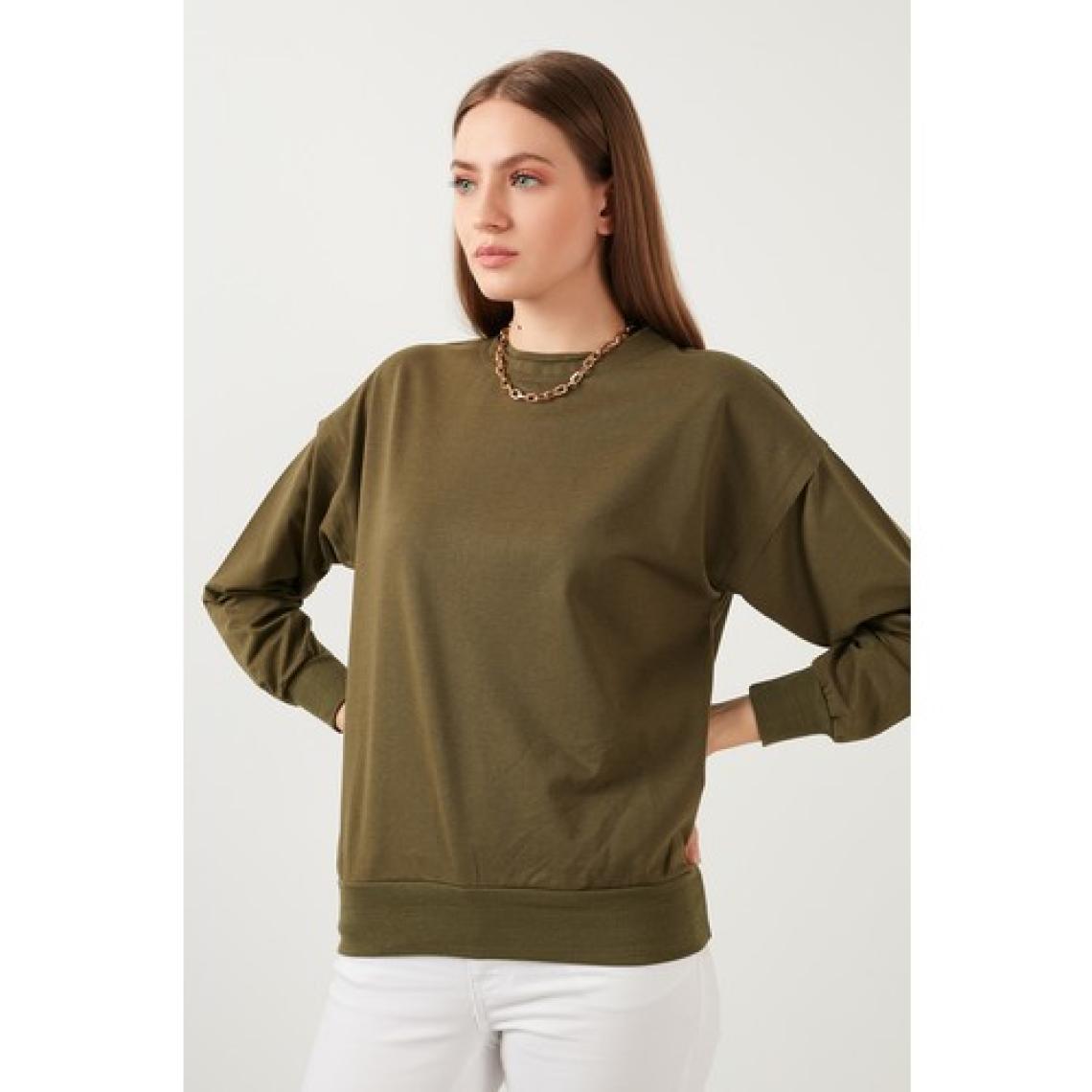 Lela Bisiklet Yaka Basic Örme Sweat Kadın Sweat 5413012