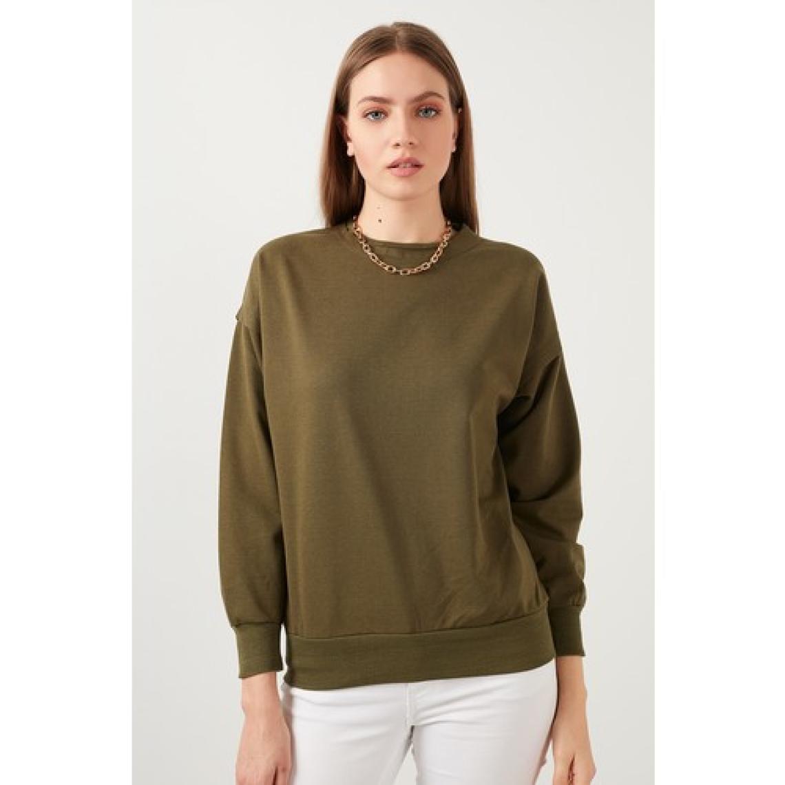 Lela Bisiklet Yaka Basic Örme Sweat Kadın Sweat 5413012