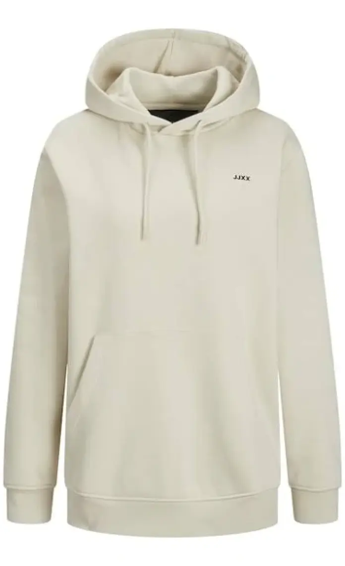 Jjxx JXABBIE RLX LS EVERY HOOD Ekru Kadın Sweatshirt