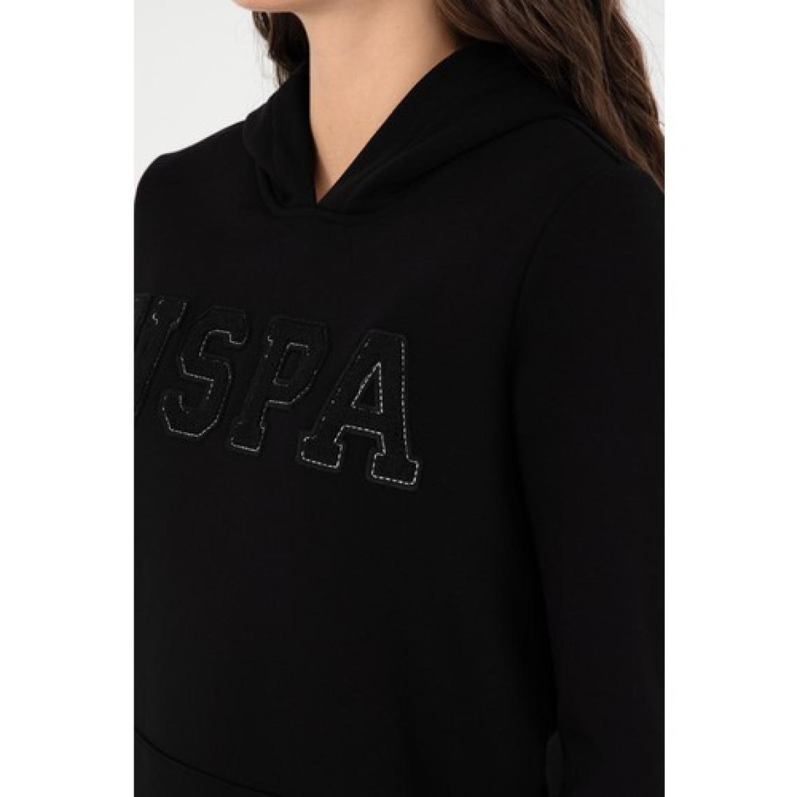 U.S. Polo Assn. Kadın Siyah Sweatshirt 50296931-VR046