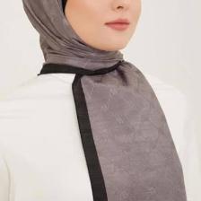 Armine Trend Monogram Şal 2-147 - Antrasit