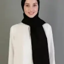 Armine Trend Capri Şal - 7 - Siyah 14