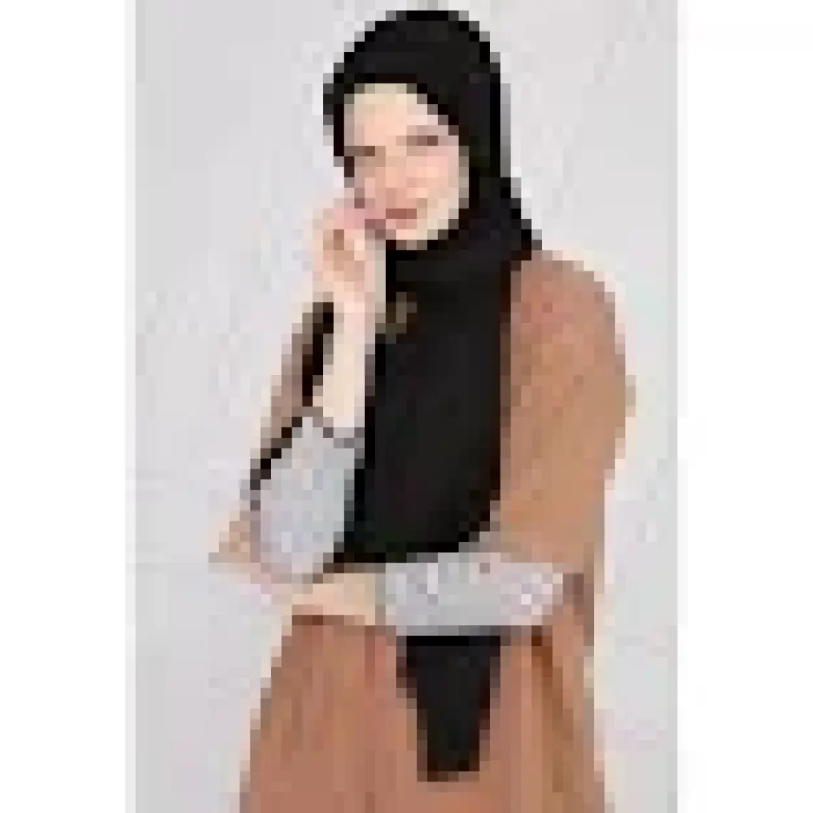 Renkli Butik Düz Renk Bayan Tesettür Şal