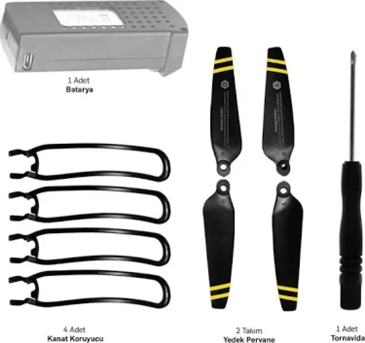 Corby CDA017 Drone Aksesuarı Paketi CX017