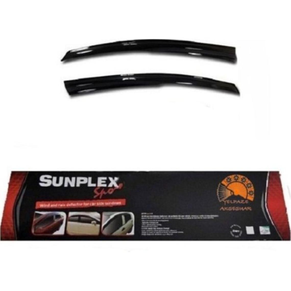 Sunplex Ford Transit Custom Cam Rüzgarlığı Mugen Tip Sunplex Ön 2'li