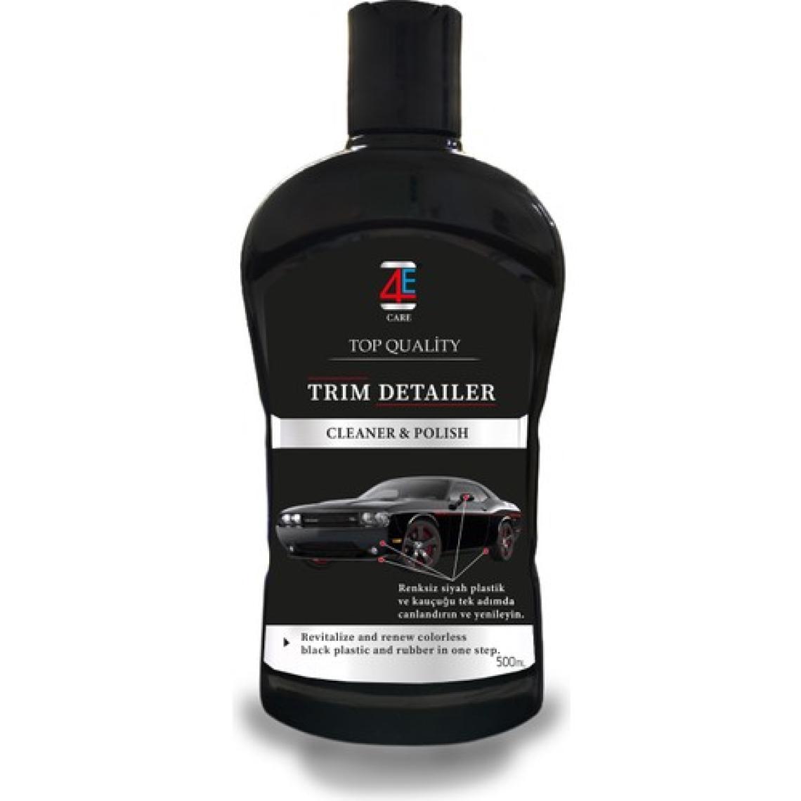 4E CARE Trim Plastik Onarıcı & Parlatıcı
