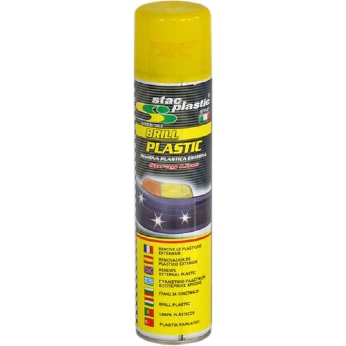Stac Plastic 400 ml Tampon Plastik Parlatıcı Sprey BR0900101