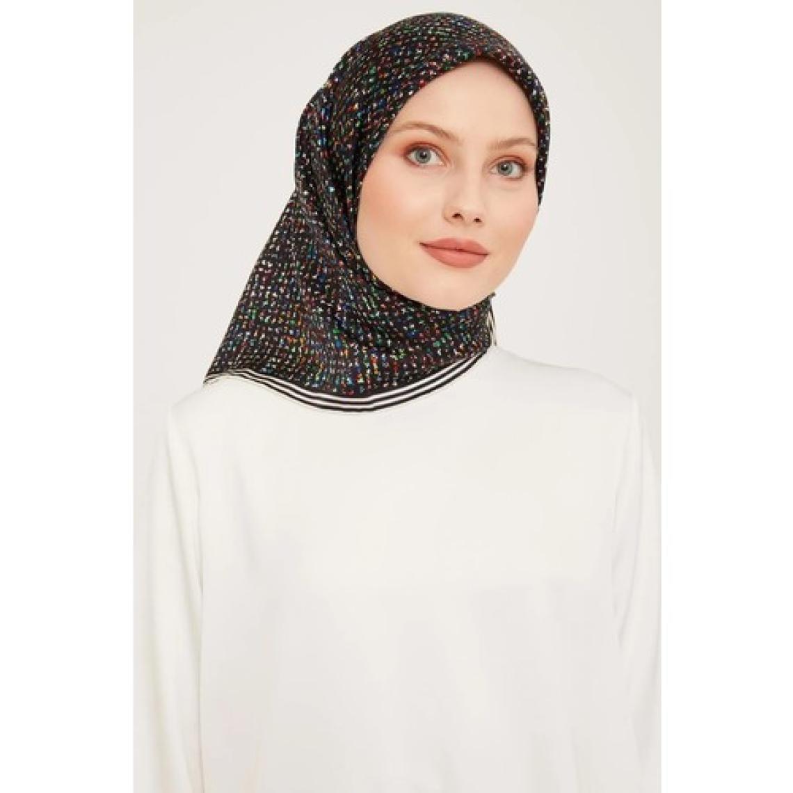 Armine Sura Ipek Eşarp Siyah