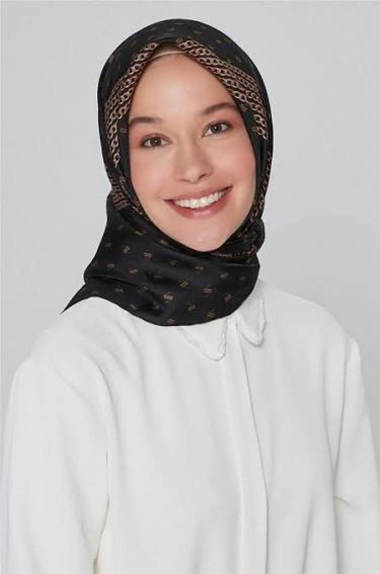 Armine Özel Nostalji Serisi Twill İpek Eşarp Modelleri 8113D-06