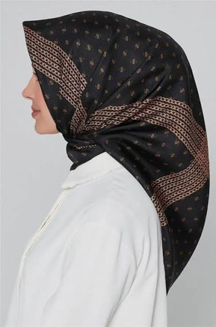 Armine Özel Nostalji Serisi Twill İpek Eşarp Modelleri 8113D-06