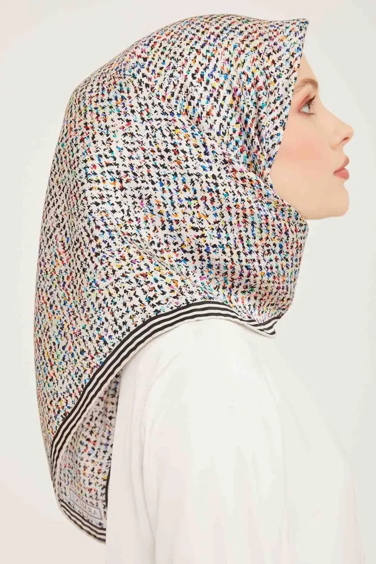 Armine Twill İpek Eşarp 23KA9013 04