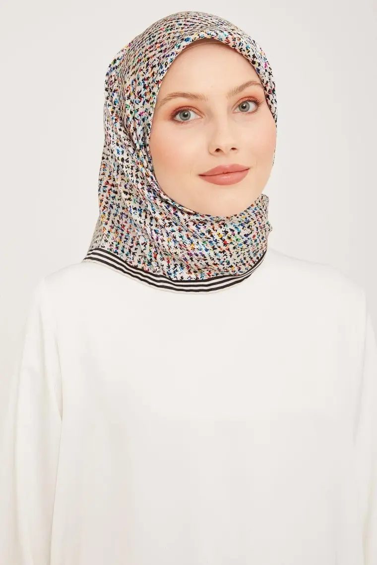 Armine Twill İpek Eşarp 23KA9013 04