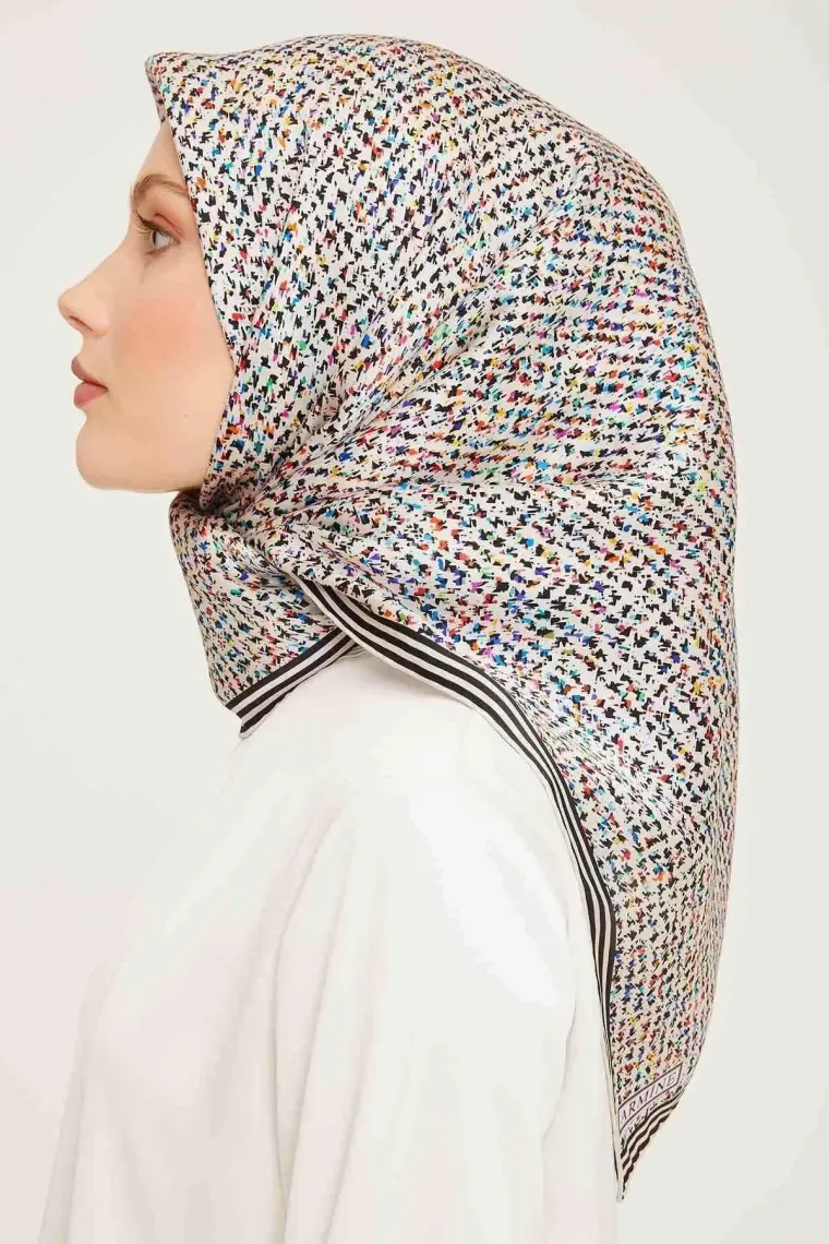 Armine Twill İpek Eşarp 23KA9013 04