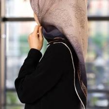 Vissona Twill Ipek Eşarp - 10655 - 0003