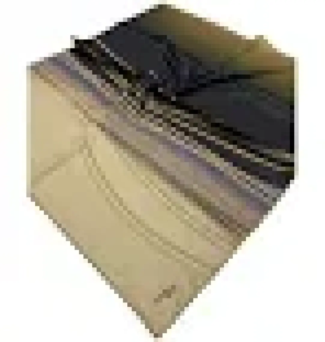 Armine Sport Twill (Tivil) Nostalji Zincir Desen Eşarp Vizon Gold Siyah