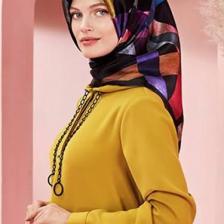 Armine Özel Nostalji Serisi Twill Ipek Eşarp Modelleri 8105D-36