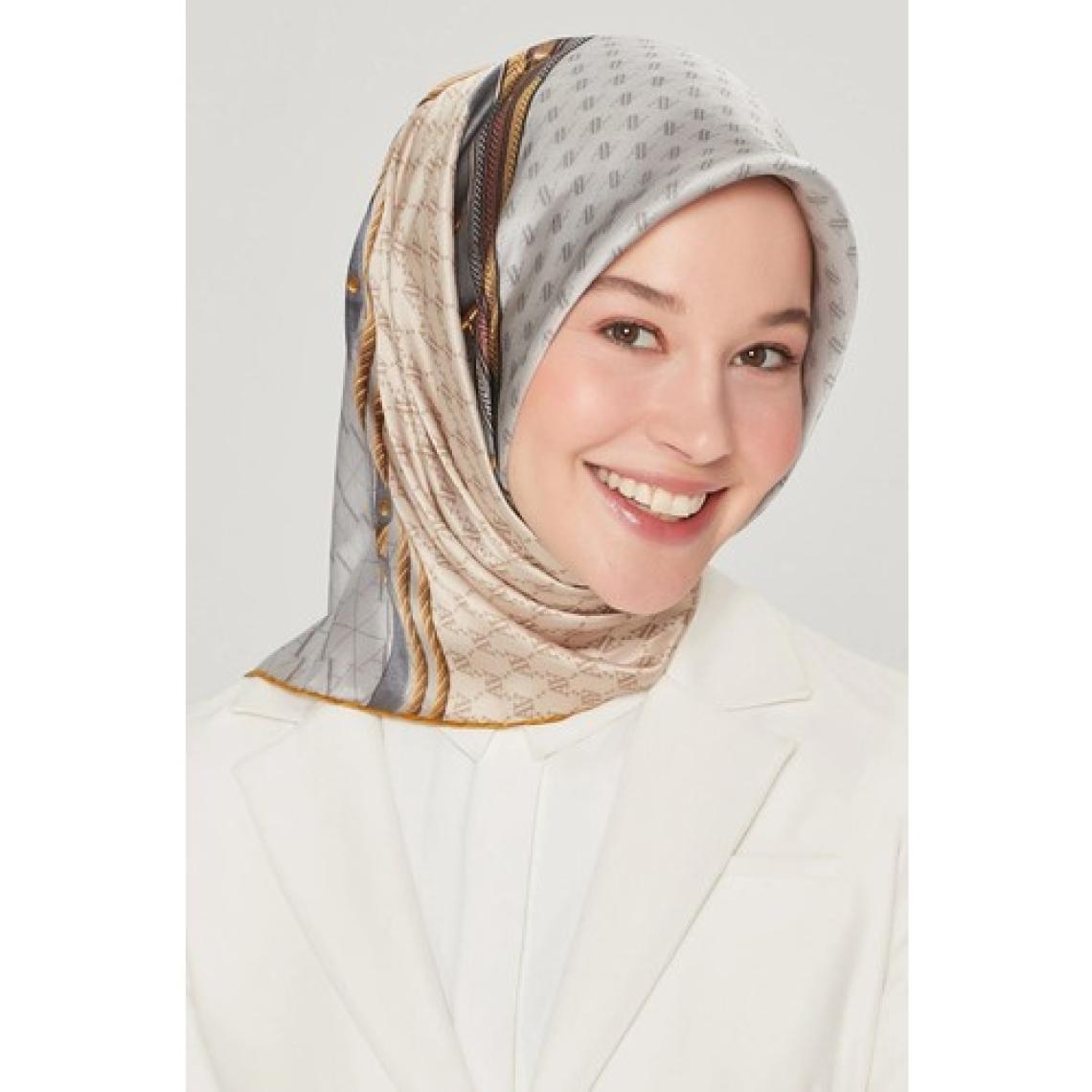 Armine Nostalji Serisi Twill Ipek Eşarp 8519D-39