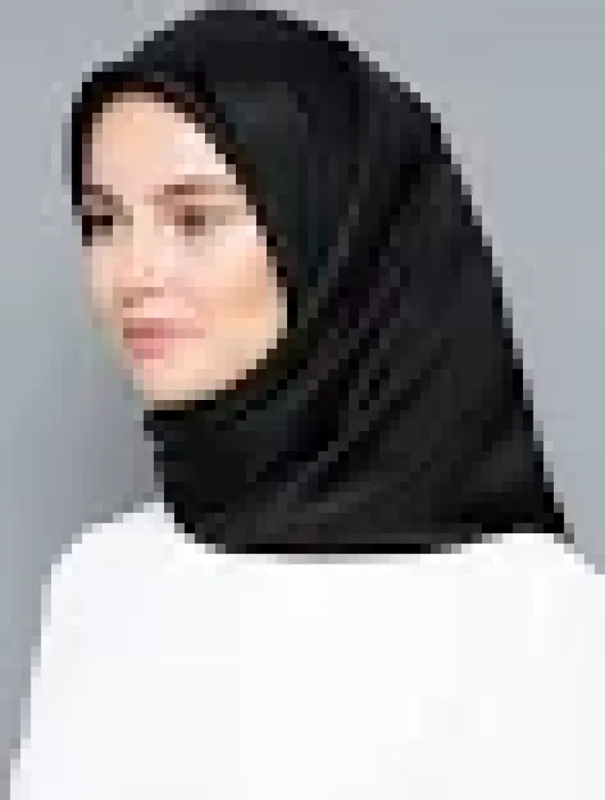 Siyah Aker Taşlanmış Düz Ipek Eşarp 7747758 - 311