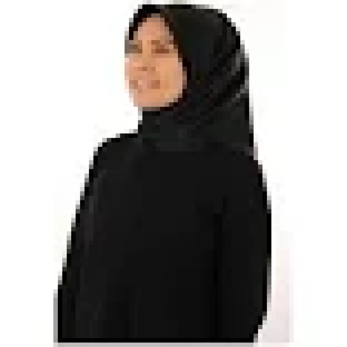 Siyah Aker Taşlanmış Düz Ipek Eşarp 7747758 - 311
