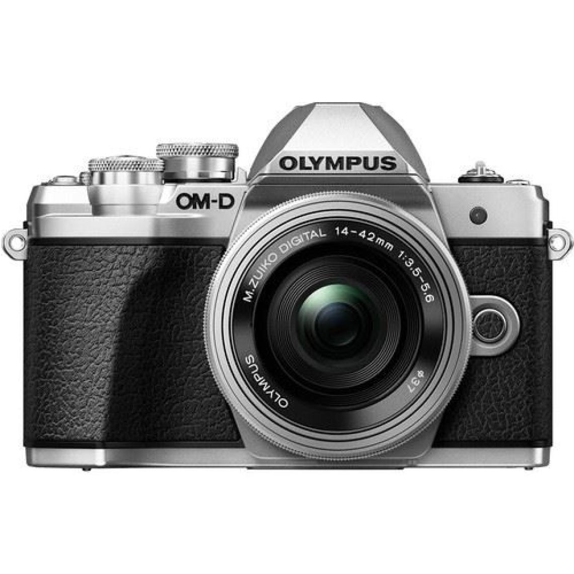 Olympus E-M10 Mark 3 - 14- 42 Iır Gümüş Aynasız Fotoğraf Makinesi