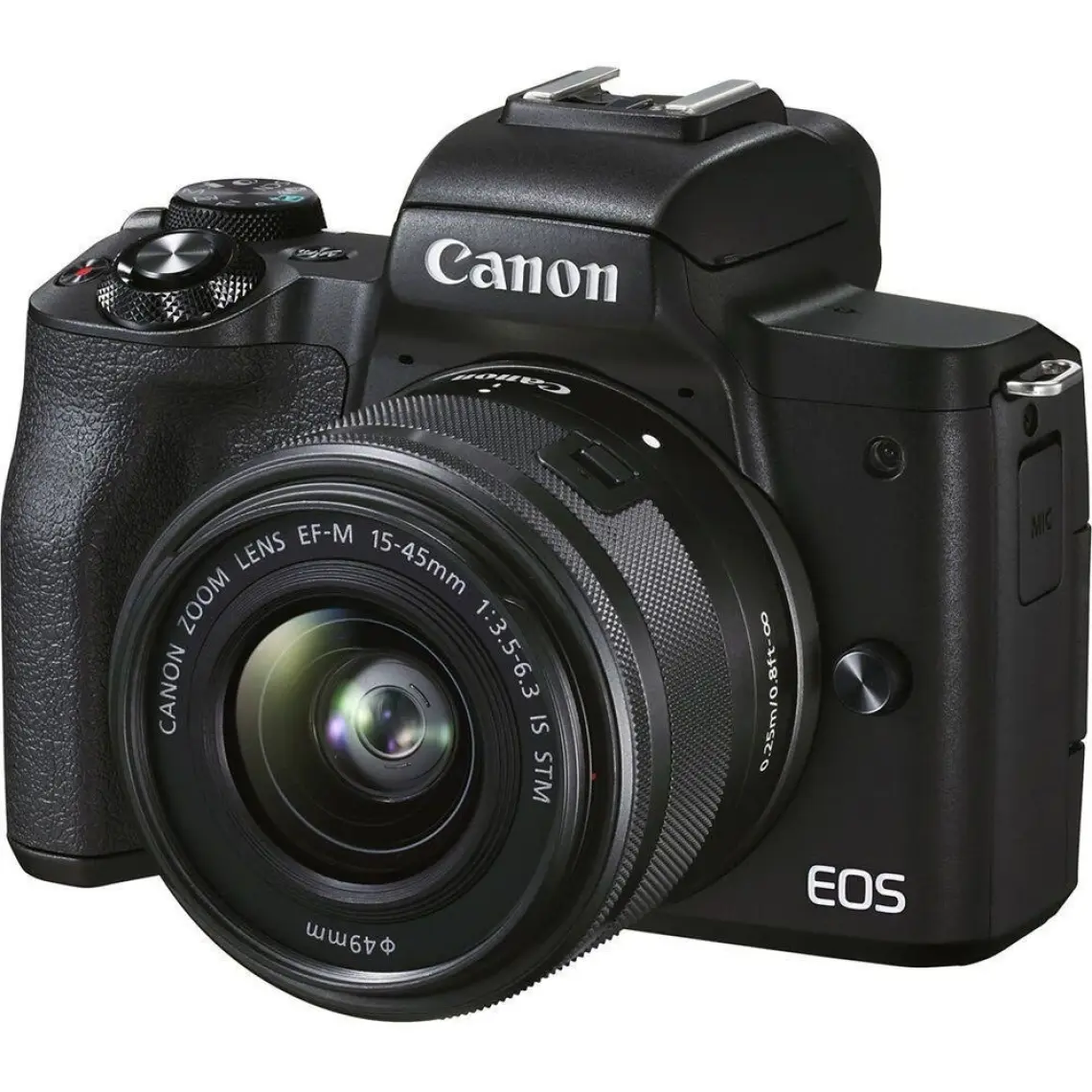 Canon EOS M50 Mark II + EF-M 15-45mm f/3.5-6.3 IS STM Fotoğraf Makinesi (Canon Eurasia Garantili)