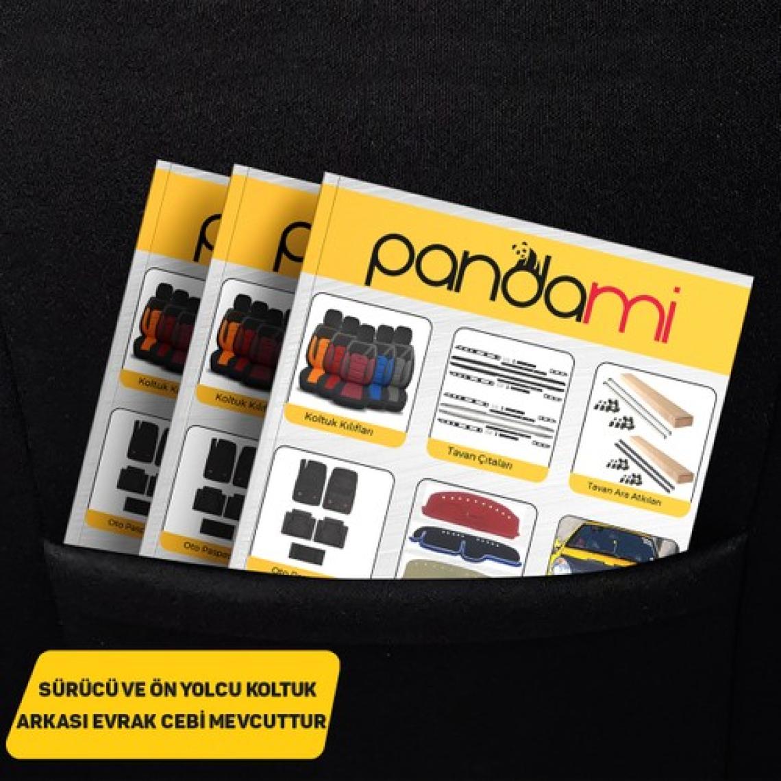 Oto Pandami Fiat Doblo 1 2000-2010 Uyumlu 1+1 Taba Tay Tüyü Koltuk Kılıfı TT926