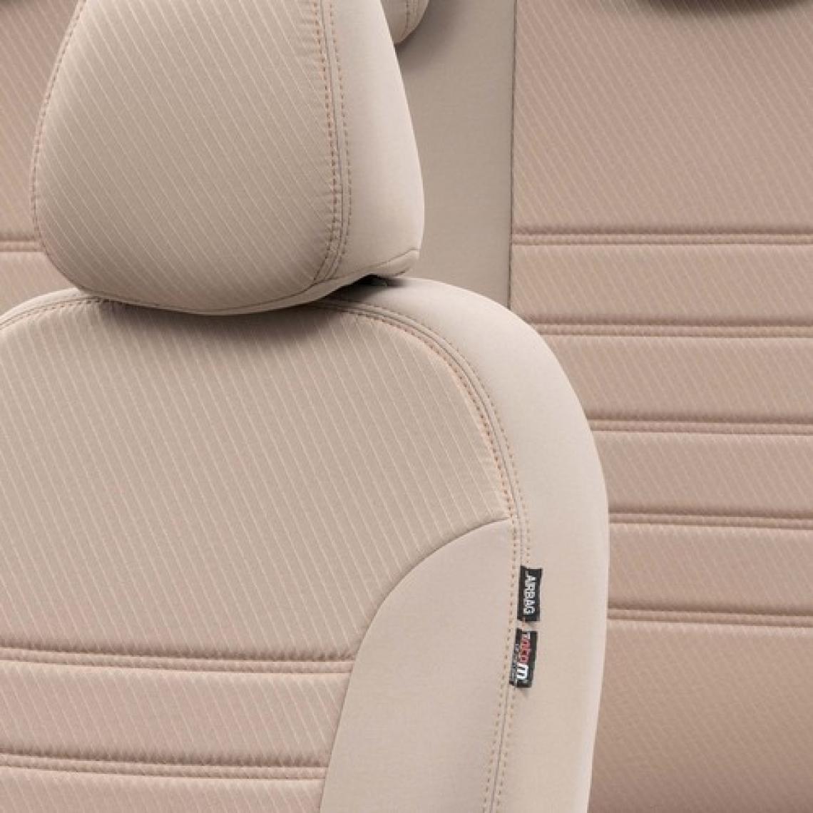 Otom Fiat Egea 2015-Sonrası Özel Üretim Koltuk Kılıfı Original Design Bej
