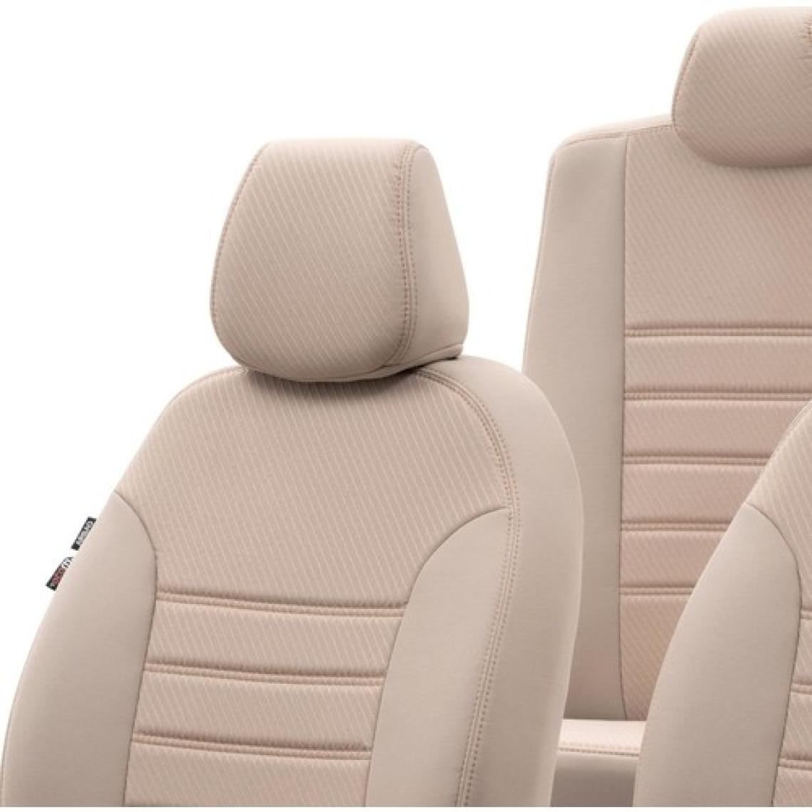 Otom Fiat Egea 2015-Sonrası Özel Üretim Koltuk Kılıfı Original Design Bej