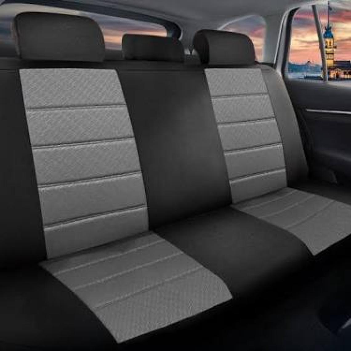 Oto Pandami Fiat Egea 2015+ Uyumlu Gri Koltuk Kılıfı KKG109