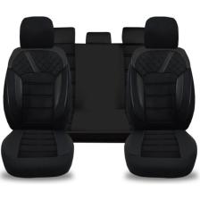 Oto Pandami Hyundai Accent Era 2006 - 2012  Uyumlu Siyah Tay Tüyü Koltuk Kılıfı TSH319