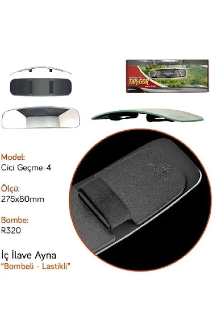 Cici Geçme Lastikli İç Dikiz 1 335X80Mm