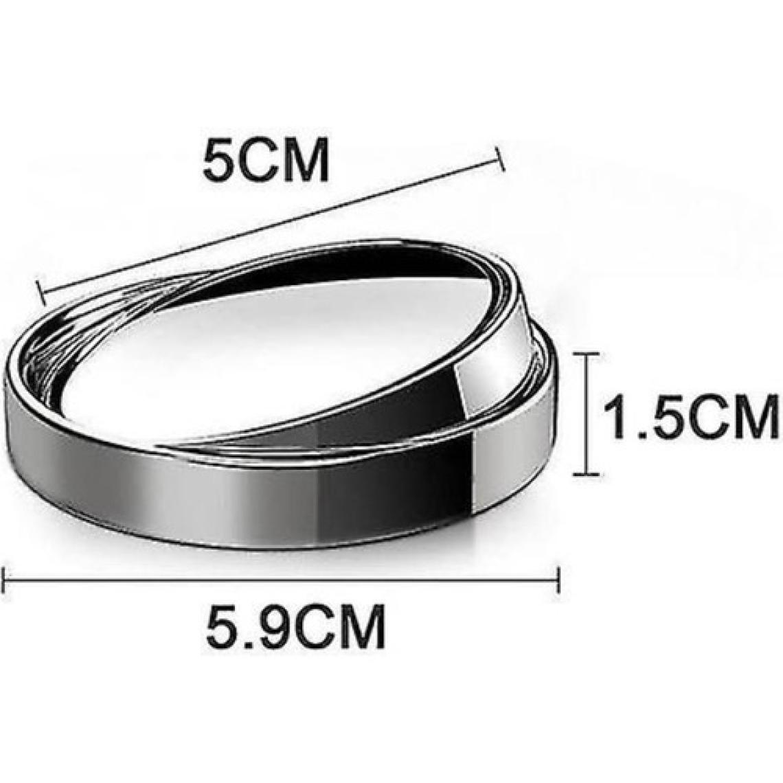 Knmaster 360 Derece Gümüş Renk 5 cm Kör Nokta Aynası