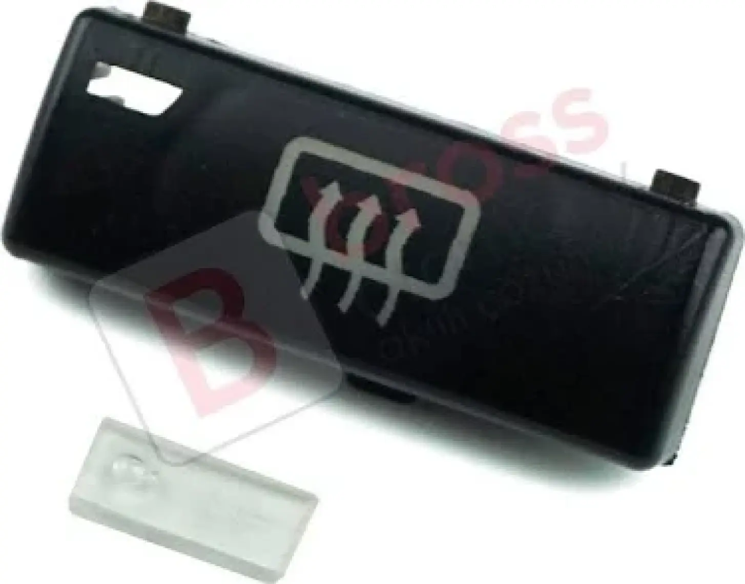 Bross Otomotiv BDP88-10 BMW X5 E53 5 Serisi E39 64116915812 İçin Klima Kontrol Panel Arka Cam Buğu Buz Çözücü Düğme Kapağı