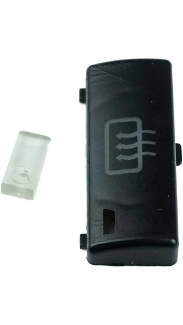 Bross Otomotiv BDP88-10 BMW X5 E53 5 Serisi E39 64116915812 İçin Klima Kontrol Panel Arka Cam Buğu Buz Çözücü Düğme Kapağı